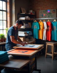 Custom T-Shirt Printing in Orange County