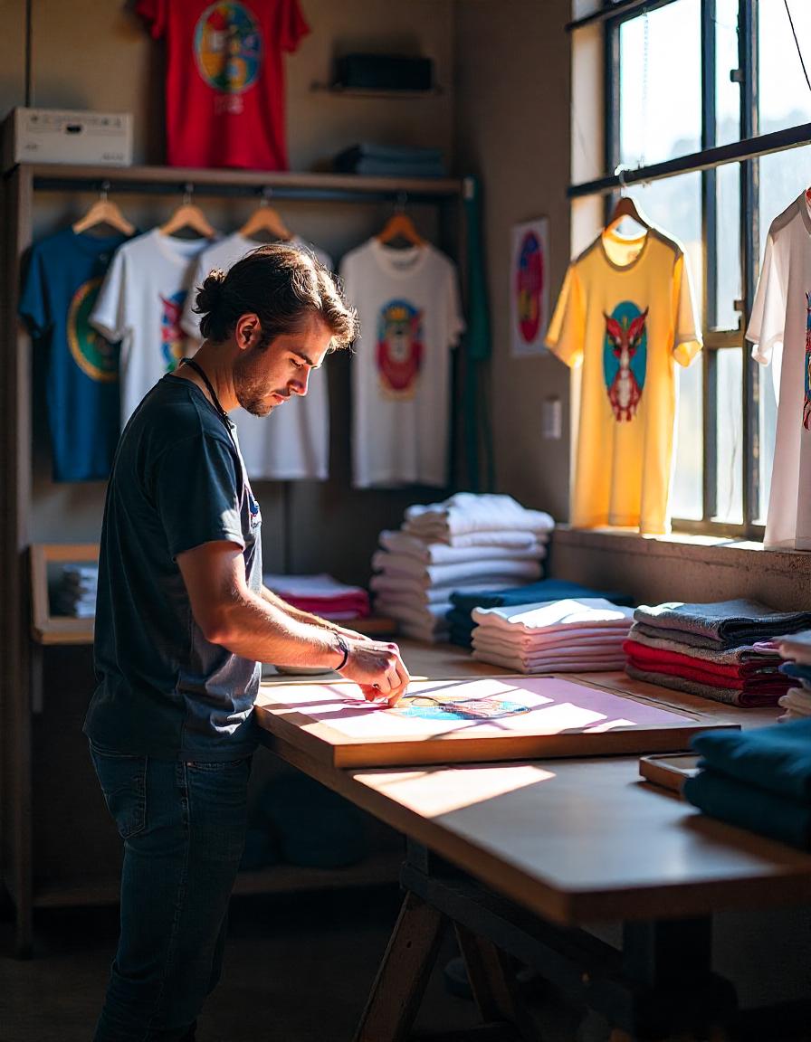 Custom T-Shirt Printing in Orange County